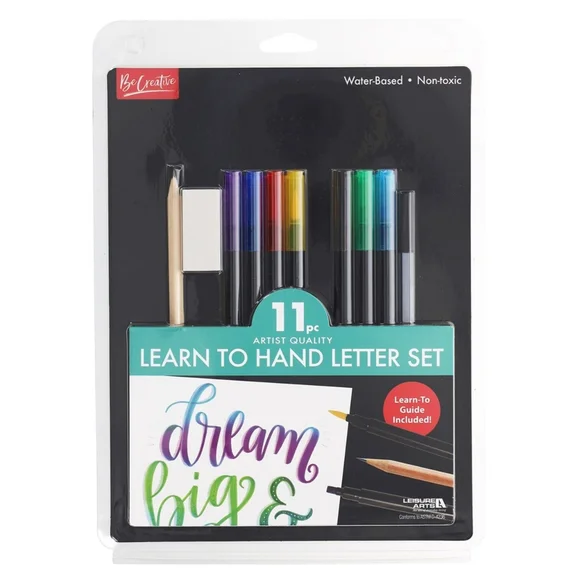 🖌️ 2/$8 Leisure Arts Learn To Hand Letter Set🎨 - Picture 5 of 5